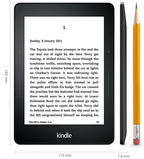Amazon Kindle Voyage - bralnik elektronskih knjig - refurbished