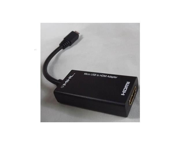 Micro USB/MHL moški na HDMI ženski in Micro USB ženski adapter