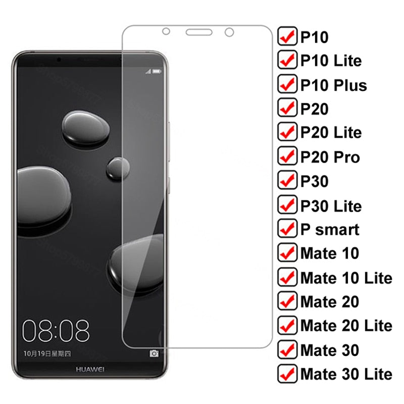 Zaštitno staklo za Huawei P10 Plus P20 Pro P30 Lite P Smart 2019 Mate 10 20 30 Lite