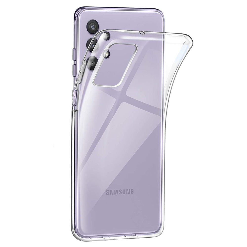 Silikonski prozoren ovitek za Samsung Galaxy A52 A51 A50 A32 A31 A30 A72 A71 A70 A40 A60 A41 A22 A21 A20 ultra tanek mehak