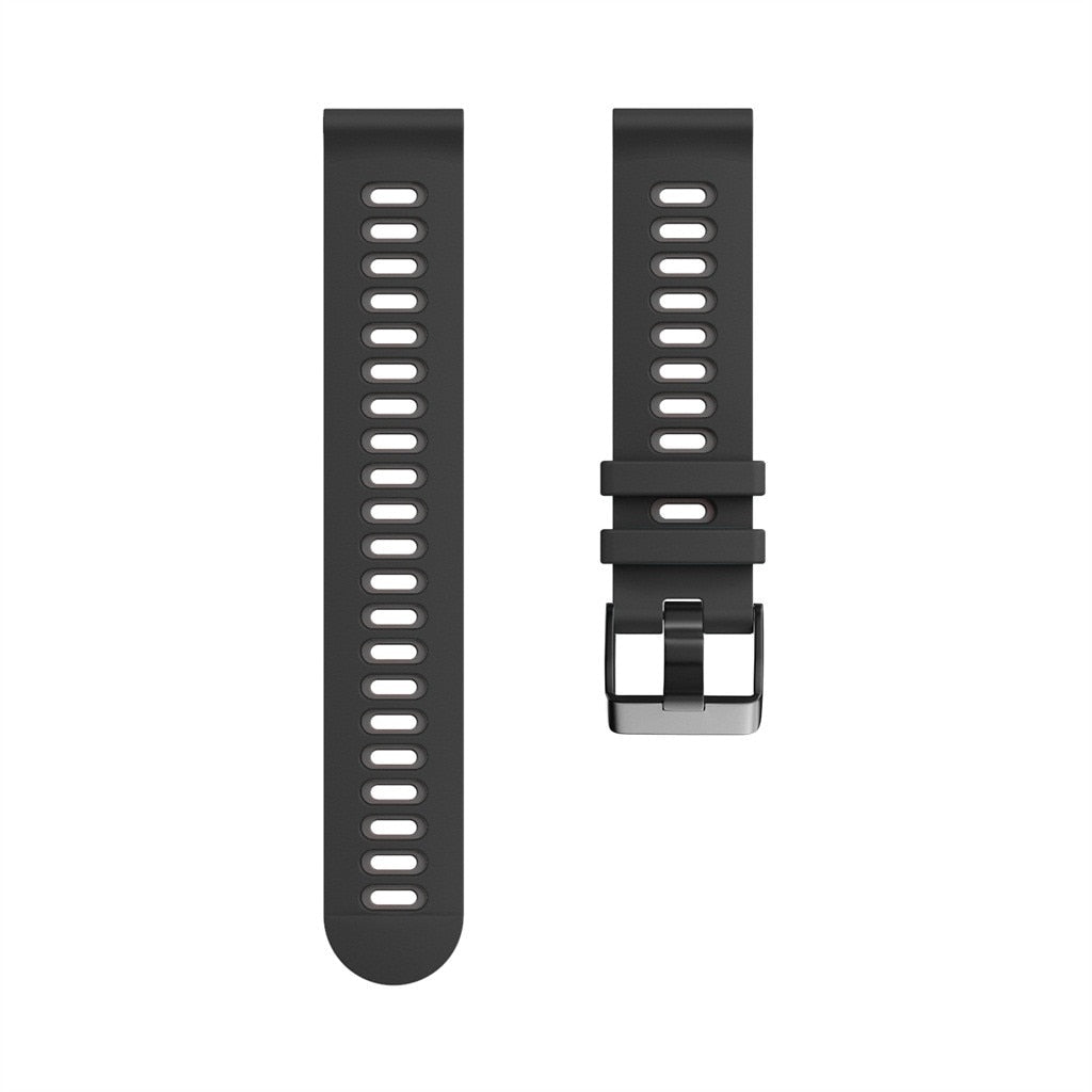 Pašček za Huawei Watch uro GT 2 GT2 Pro 42 46mm silikonski dvobarvni