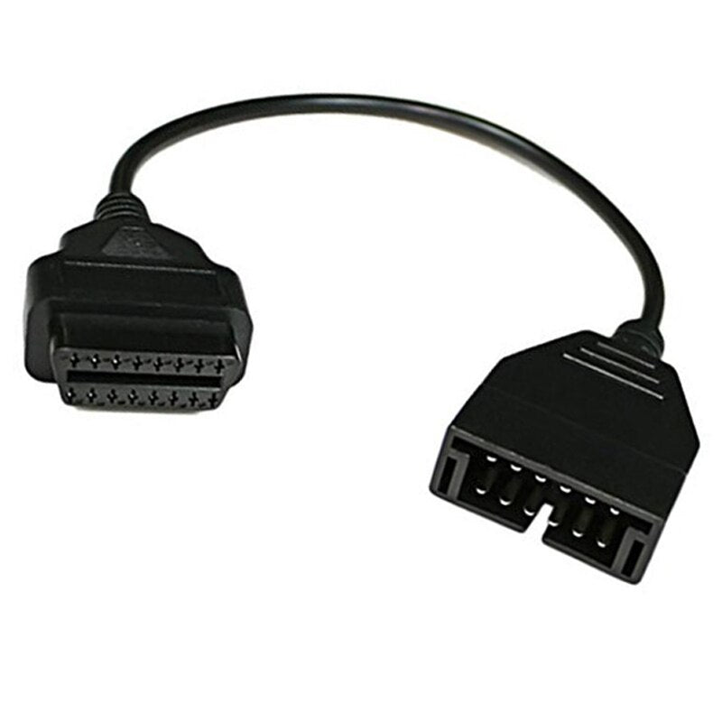 Visokokvalitetni 12PIN OBD 2 OBD2 konektor za GM 12-pinski adapter na 16-pinski dijagnostički kabel za GM 12-pinski produžni kabel za staro vozilo