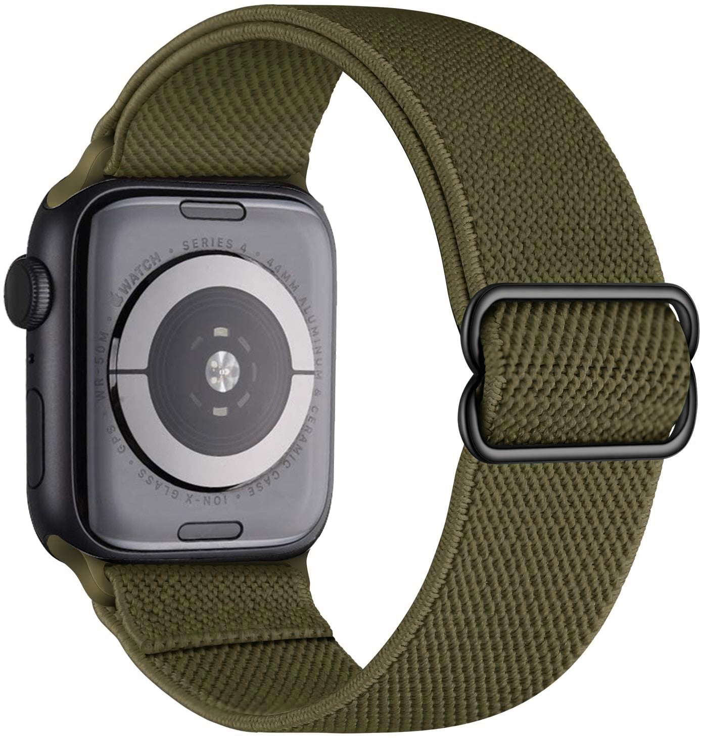 Elastični najlonski pašček za Apple Watch Band 44mm 40mm 45mm 41mm 42mm 38mm Breathable iWatch Series 7 6 SE 5 4 3