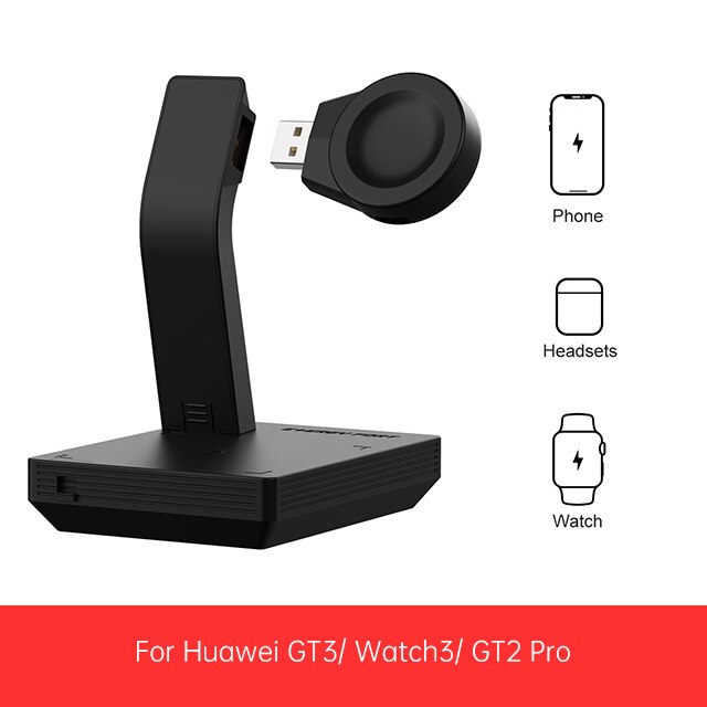 Stanica za punjenje za HUAWEI GT3 GT2 GT2e HONOR GS Pro Magic 15W brzo bežično punjenje telefona ili bežičnih slušalica