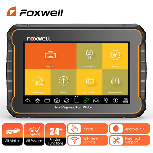 Foxwell GT60 OBD2 Professional Car Diagnostic Tool All System All Makes Free DPF EPB A/F TPMS Reset ODB2 OBD2 Automotive Scanner