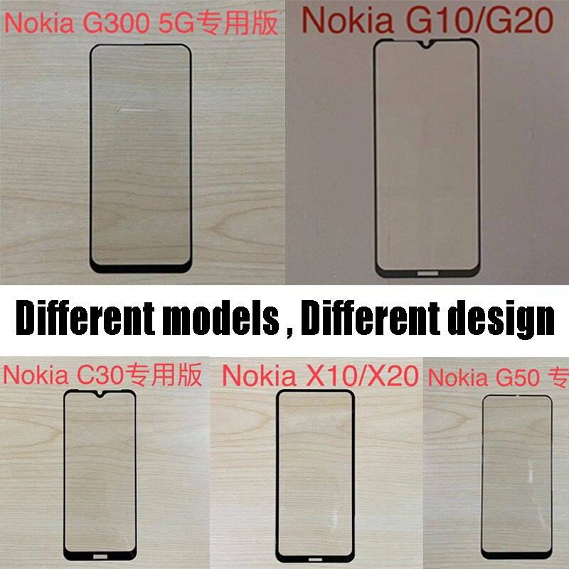 Zaščitno steklo za Nokia XR20 X10 X20 G10 G20 G300 G50 G21 G11