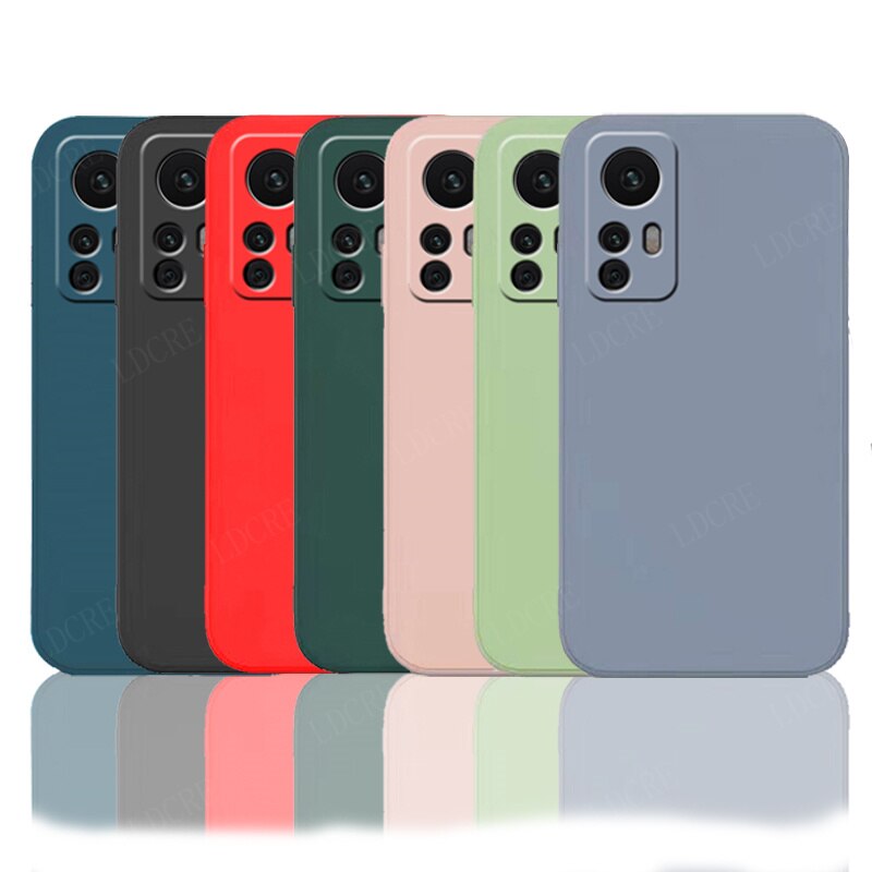 Ovitek za Xiaomi Redmi 12 Lite Case For Mi 11 12 Lite 12X 12S Note 9 10 11 Pro 9S 10S Mi 12X silikonski