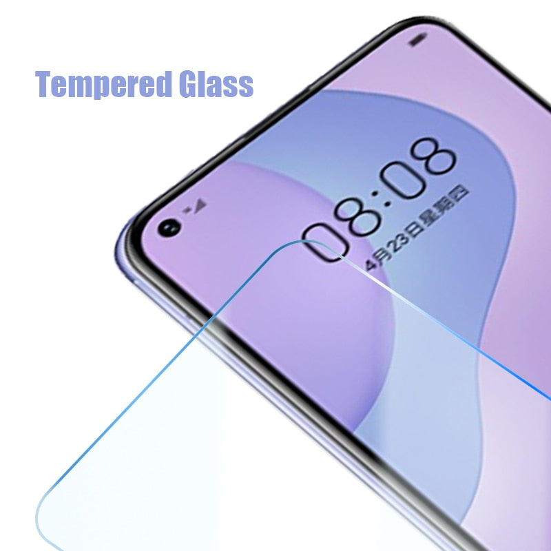Zaščitno steklo 3 kosi za Huawei P40 P20 P10 P9 P8 Lite Pro E 2017 2019 Huawei P smart Z 2020 2021 P30