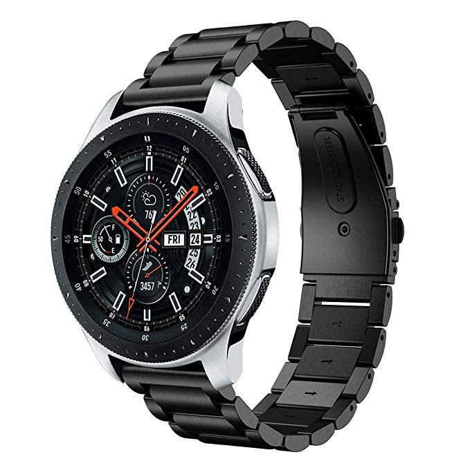 22mm 20mm kovinski pašček za Samsung Galaxy watch 3/4 Active 2 za Huawei watch za Amazfit GTR