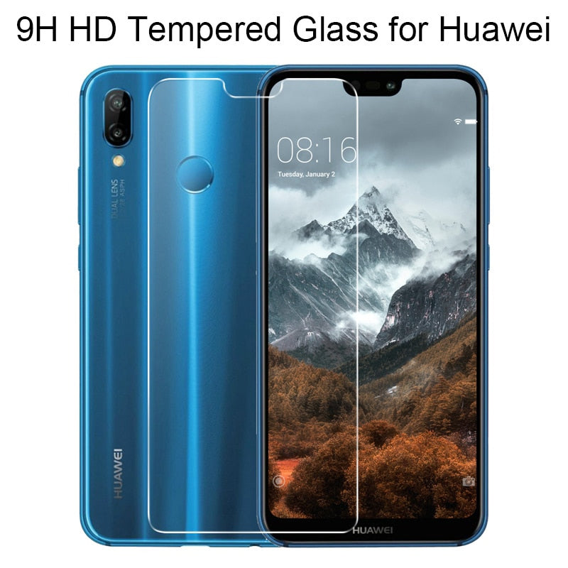 Zaščitno steklo 3 kosi za Huawei P40 P20 P10 P9 P8 Lite Pro E 2017 2019 Huawei P smart Z 2020 2021 P30