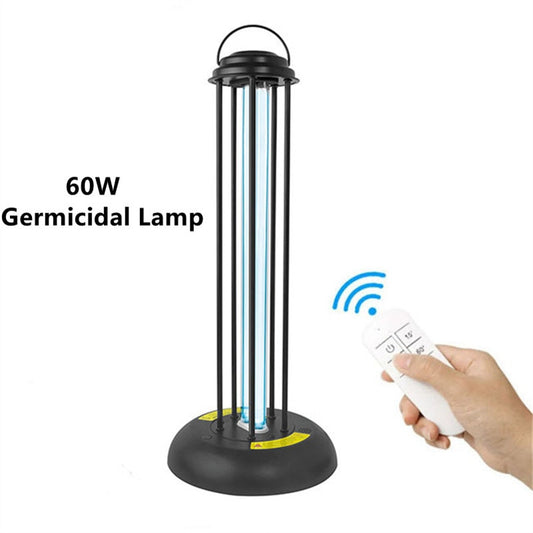 UVC svetilka za dezinfekcijo 60W z ozonom - germicidna s časovnikom, zamikom vklopa